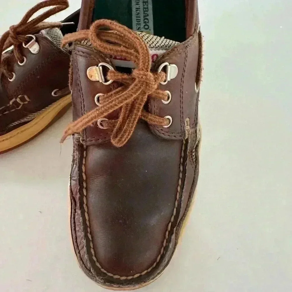 Sebago dockside’s boat shoes men’s size 8
